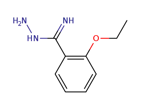 Molecular Structure of 889943-46-8 (2-Ethoxybenzimidohydrazide)