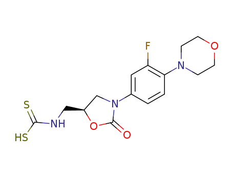 [(S)-3-(3-Fluoro-4-morpholin-4-yl-phenyl)-2-oxo-oxazolidin-5-ylmethyl]-dithiocarbamic acid
