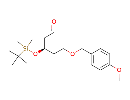 (3R)-3-{[tert-butyl(dimethyl)silyl]oxy}-5-[(4-methoxybenzyl)oxy]pentanal