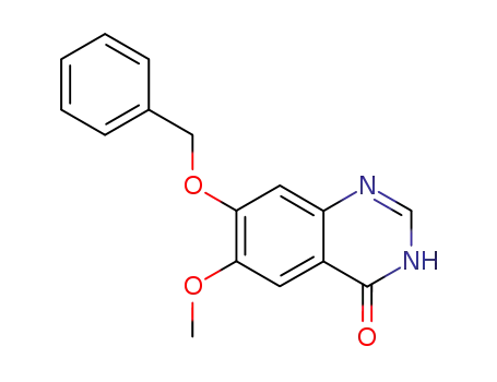Molecular Structure of 179688-01-8 (6-Methoxy-7-benzyloxyquinazolin-4-one)