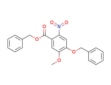 benzyl 4-(benzyloxy)-5-Methoxy-2-nitrobenzoate