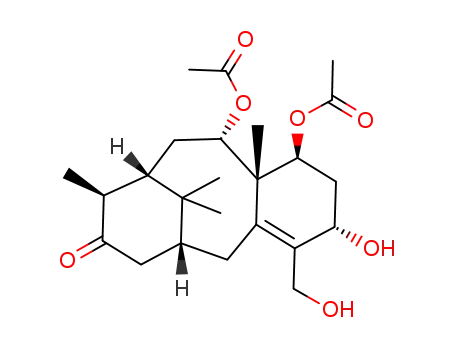 Acetic acid (1R,5S,7S,8R,9S,11S,12S)-7-acetoxy-5-hydroxy-4-hydroxymethyl-8,12,15,15-tetramethyl-13-oxo-tricyclo[9.3.1.03,8]pentadec-3-en-9-yl ester