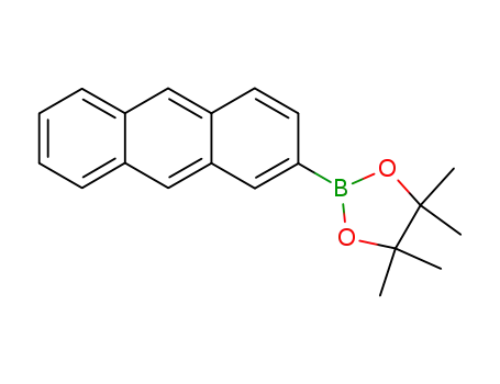 Molecular Structure of 676578-20-4 (1,3,2-Dioxaborolane, 2-(2-anthracenyl)-4,4,5,5-tetramethyl-)