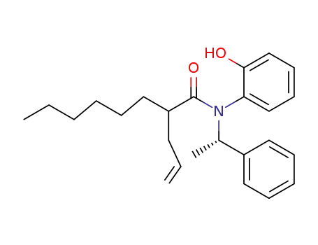 2-hexyl-N-(2-hydroxyphenyl)-(2S/R)-N-[(1S)-1-phenylethyl]pent-4-enamide