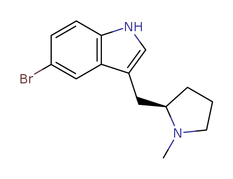 (R)-5-bromo-3-[(1-methyl-2-pyrrolidinyl)methyl]-1H-indole(143322-57-0)