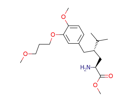 methyl (2S,4S)-2-amino-4-[4-methoxy-3-(3-methoxypropoxy)benzyl]-5-methylhexanoate