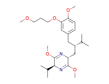 (2R,5S)-2,5-dihydro-3,6-dimethoxy-2-{(2S)-2-{[4-methoxy-3-(3-methoxypropoxy)phenyl]methyl}-3-methylbutyl}-5-(1-methylethyl)pyrazine
