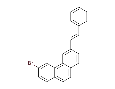 3-bromo-6-styrylphenanthrene