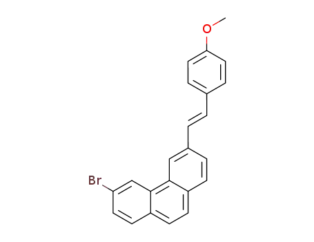 3-bromo-6-(p-methoxystyryl)phenanthrene