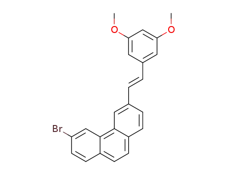 3-bromo-6-(3,5-dimethoxystyryl)phenanthrene