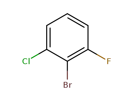 Molecular Structure of 309721-44-6 (2-chloro-6-fluorobromobenzene)