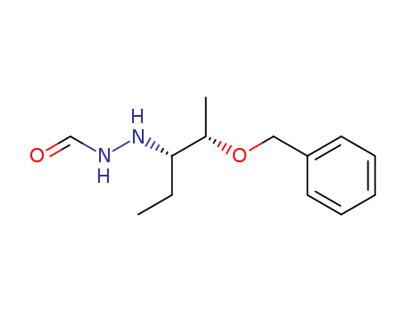 2-[(1S,2S)-1-ETHYL-2-(PHENYLMETHOXY)PROPYL]HYDRAZINECARBOXALDEHYDE