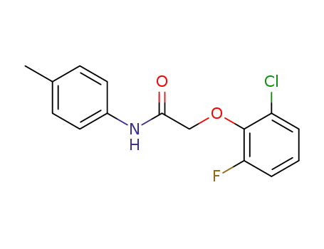 2-(2-chloro-6-fluoro-phenoxy)-N-p-tolyl-acetamide