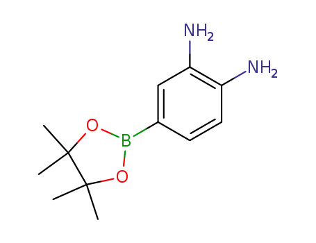 4-(4,4,5,5-tetramethyl-[1,3,2]dioxaborolan-2-yl)benzene-1,2-diamine