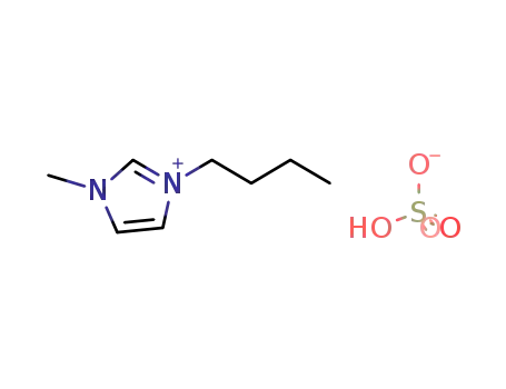 Molecular Structure of 262297-13-2 (1-Butyl-3-methylimidazolium hydrogensulfate)