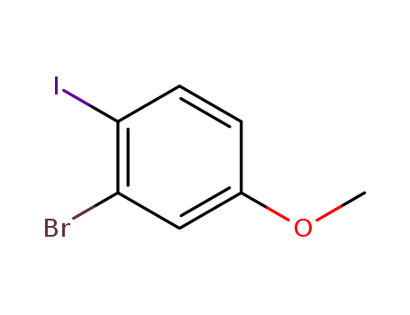 2-bromo-1-iodo-4-methoxybenzene cas no. 466639-53-2 98%