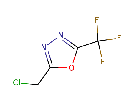 2-trifluoromethyl-1,3,4-oxadiazol-5-ylmethyl chloride