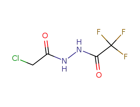Molecular Structure of 762240-99-3 (1-(Chloroacetyl)-2-(trifluoroacetyl)hydrazine)