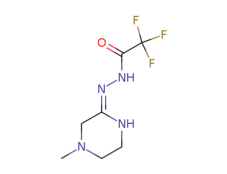 2,2,2-trifluoro-N'-[(2Z)-4-methylpiperazin-2-ylidene]acetohydrazide