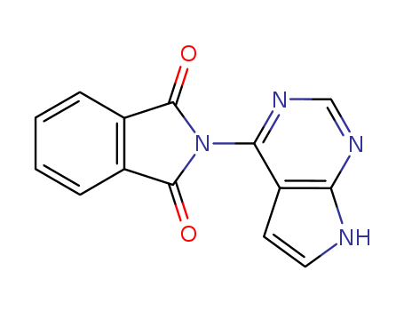 2-{7H-pyrrolo[2,3-d]pyrimidin-4-yl}-2,3-dihydro-1H-isoindole-1,3-dione