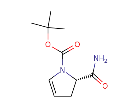 1H-Pyrrole-1-carboxylic acid, 2-(aminocarbonyl)-2,3-dihydro-,1,1-dimethylethyl ester, (2S)-
