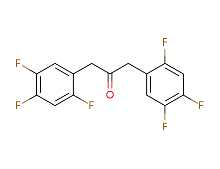 1,3-bis-(2,4,5-trifluoro-phenyl)-propan-2-one