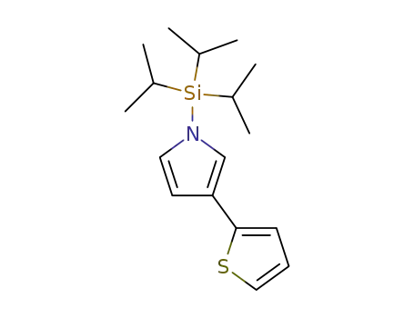 3-(thiophen-2-yl)-1-(triisopropyl-silanyl)-1H-pyrrole