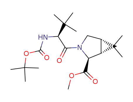 (1R,2S,5S)-3-((S)-2-tert-Butoxycarbonylamino-3,3-dimethyl-butyryl)-6,6-dimethyl-3-aza-bicyclo[3.1.0]hexane-2-carboxylic acid methyl ester