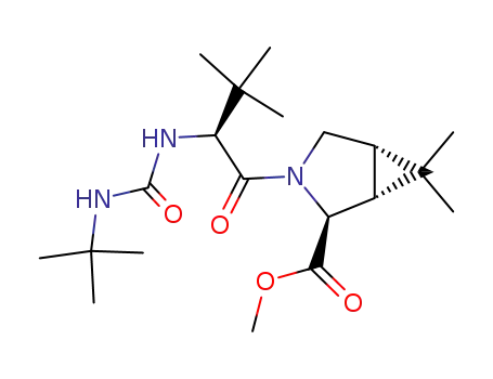 methyl (1R,2S,5S)-3-((S)-2-(3-(tert-butyl)-ureido)-3,3-dimethylbutanoyl)-6,6-dimethyl-3-azabicyclo[3.1.0]hexane-2-carboxylate