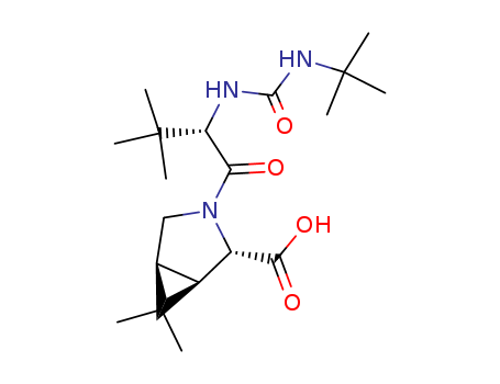 (1R,2S,5S)-3-[(S)-2-(3-Tert-butyl-ureido)-3,3-dimethyl-butyryl]-6,6-dimethyl-3-aza-bicyclo[3.1.0]hexane-2-carboxylic acid