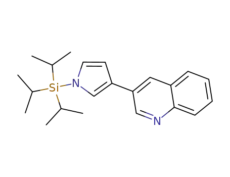3-[1-(triisopropylsilanyl)-1H-pyrrol-3-yl]quinoline