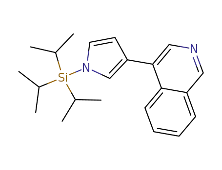 4-[1-(triisopropylsilanyl)-1H-pyrrol-3-yl]isoquinoline