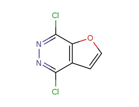 Molecular Structure of 13177-70-3 (Furo[2,3-d]pyridazine, 4,7-dichloro)