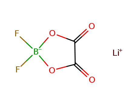 409071-16-5,Lithium difluoro(oxalato)borate(1-),LIF2OB LIFOB LIODFB Lithium difluoro(ethanedioato)borate Lithium oxalatodigluoroborate