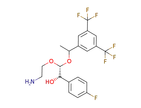 [1S,2R,(2αR*)]-2-(2-aminoethoxy)-2-[1-[3,5-bis(trifluoromethyl)phenyl]ethoxy]-1-(4-fluorophenyl)ethan-1-ol