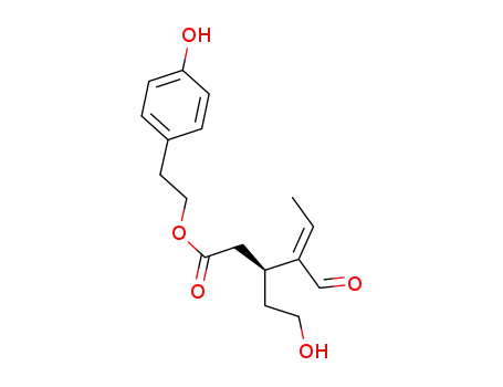 (3S,4E)-4-formyl-3-(2-hydroxyethyl)hex-4-enoic acid 2-(4-hydroxyphenyl)ethyl ester