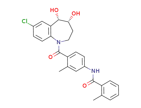(4R,5S)-7-chloro-4,5-dihydroxy-1-[2-methyl-4-(2-methylbenzoylamino)benzoyl]-2,3,4,5-tetrahydro-1H-1-benzazepine