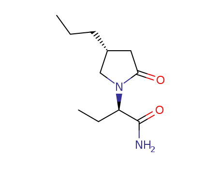 ((2R)-2-[(4R)-2-oxo-4-propyltetrahydro-1H-pyrrol-1-yl]butanamide)