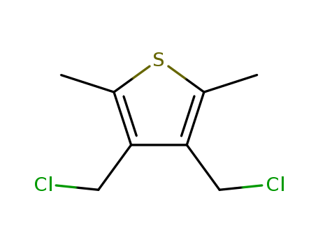 High Purity 3,4-Bis(Chloromethyl)-2,5-Dimethylthiophene 5368-70-7