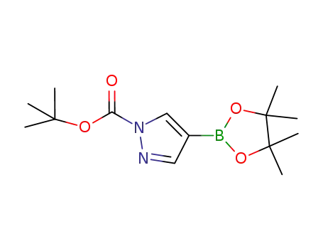 Molecular Structure of 552846-17-0 (1-Boc-pyrazole-4-boronic acid pinacol ester)