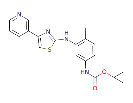 2-[(2-methyl-5-tert-butoxycarbonylaminophenyl)amino]-4-(3-pyridyl)thiazole