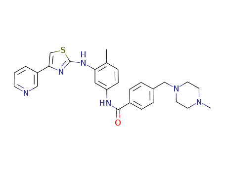 790299-79-5,Masitinib (AB1010),Benzamide,4-[(4-methyl-1-piperazinyl)methyl]-N-[4-methyl-3-[[4-(3-pyridinyl)-2-thiazolyl]amino]phenyl]-;