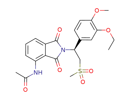 Molecular Structure of 608141-41-9 (ApreMilast)
