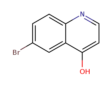 Molecular Structure of 145369-94-4 (6-BROMO-4-HYDROXYQUINOLINE)