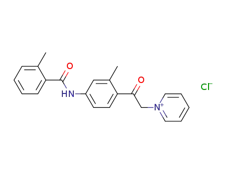 1-{2-[2-methyl-4-(2-methylbenzoyl-amino)phenyl]-2-oxoethyl}pyridinium chloride
