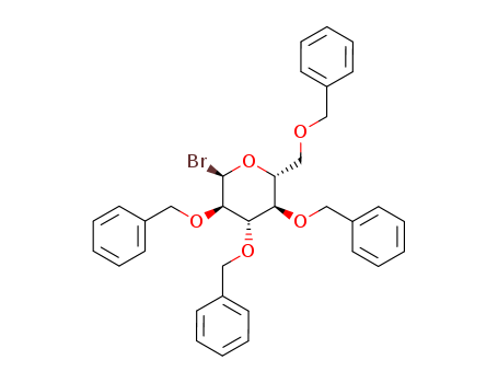 (2R,3R,4S,5R,6R)-3,4,5-TRIS(BENZYLOXY)-2-BROMO-6-(3-PHENYLPROPYL)TETRAHYDRO-2H-PYRAN