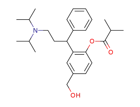 2-(3-(diisopropylamino)-1-phenylpropyl)-4-(hydroxyl-methyl)phenyl isobutyrate