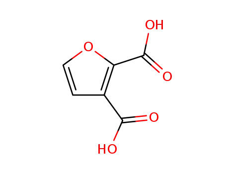 Molecular Structure of 4282-24-0 (FURAN-2,3-DICARBOXYLIC ACID)