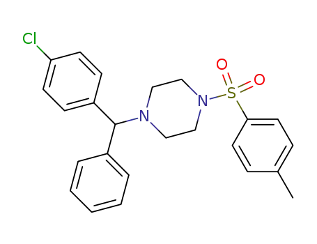 1-[(4-chlorophenyl)phenylmethyl]-4-[(4-methylphenyl)sulfonyl]piperazine