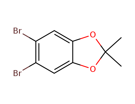 1,3-Benzodioxole, 5,6-dibromo-2,2-dimethyl-